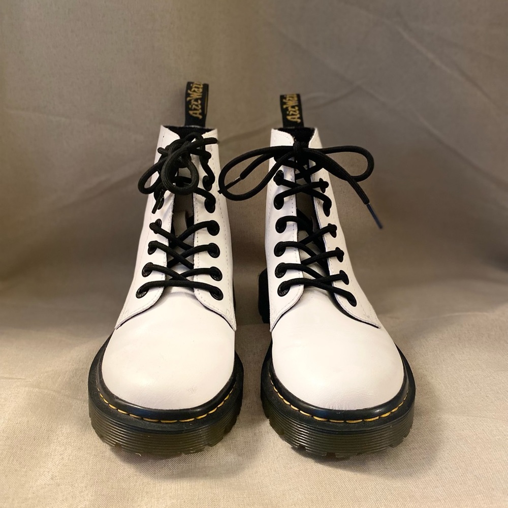 White Doc Martens size 5